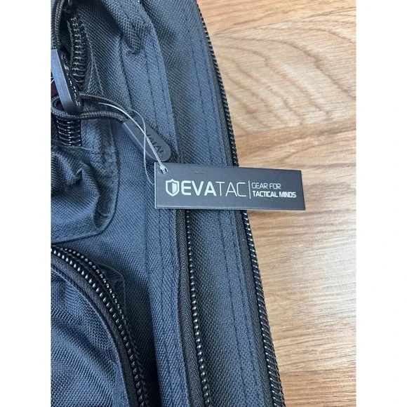 EVATAC Tactical Backpack Black 25L NEW - Picture 4 of 11
